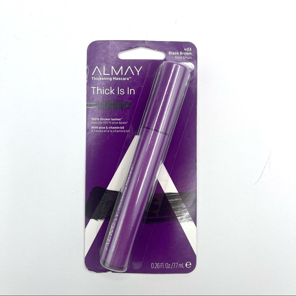 ✅ 4/$26 Almay Thickening Mascara Waterproof #421 Black